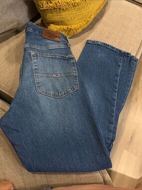 Tommy Hilfiger Men's Medium Blue Relaxed Jeans